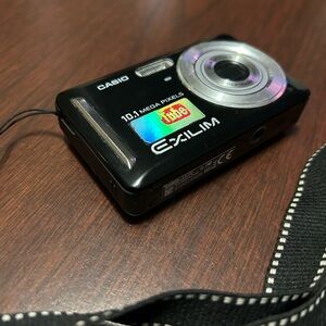 Casio Exilim 10.1MP Black Digital Camera